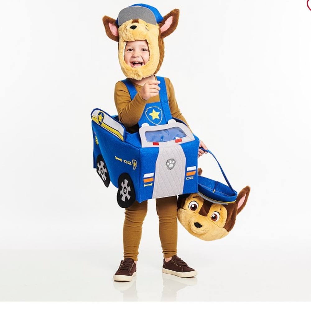 Pottery Barn Kids Paw Patrol Chase Costume Size 4-6 (M)